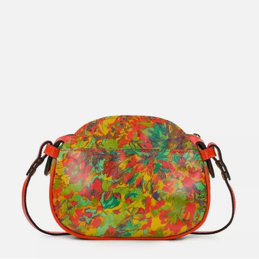 NWT Patricia Nash Summer Days Chania Leather Crossbody Bag
